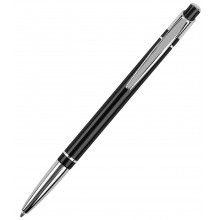 SHAPE, ручка шариковая, черный/хром, анодированный алюминий/пластик