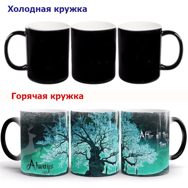 Кружка хамелеон